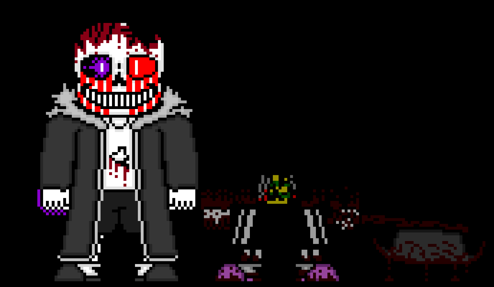 [e8cb42] Kicks madness so hard that 1 fourth of his skull breaks off  -  Delete 