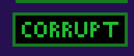 [0ae1f1] *corrupts the attacks, making them his*