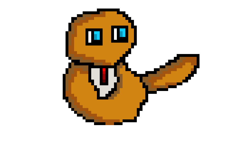 [2cbe23] My first pixel art  (lil dilly)
