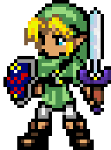 [9664c4] Link Pixel Art