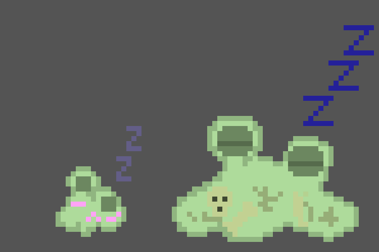 [96c78c] https://pixelartmaker.com/gallery/the-goo    feel free to use my sprite sheet if you want just give me credit for it