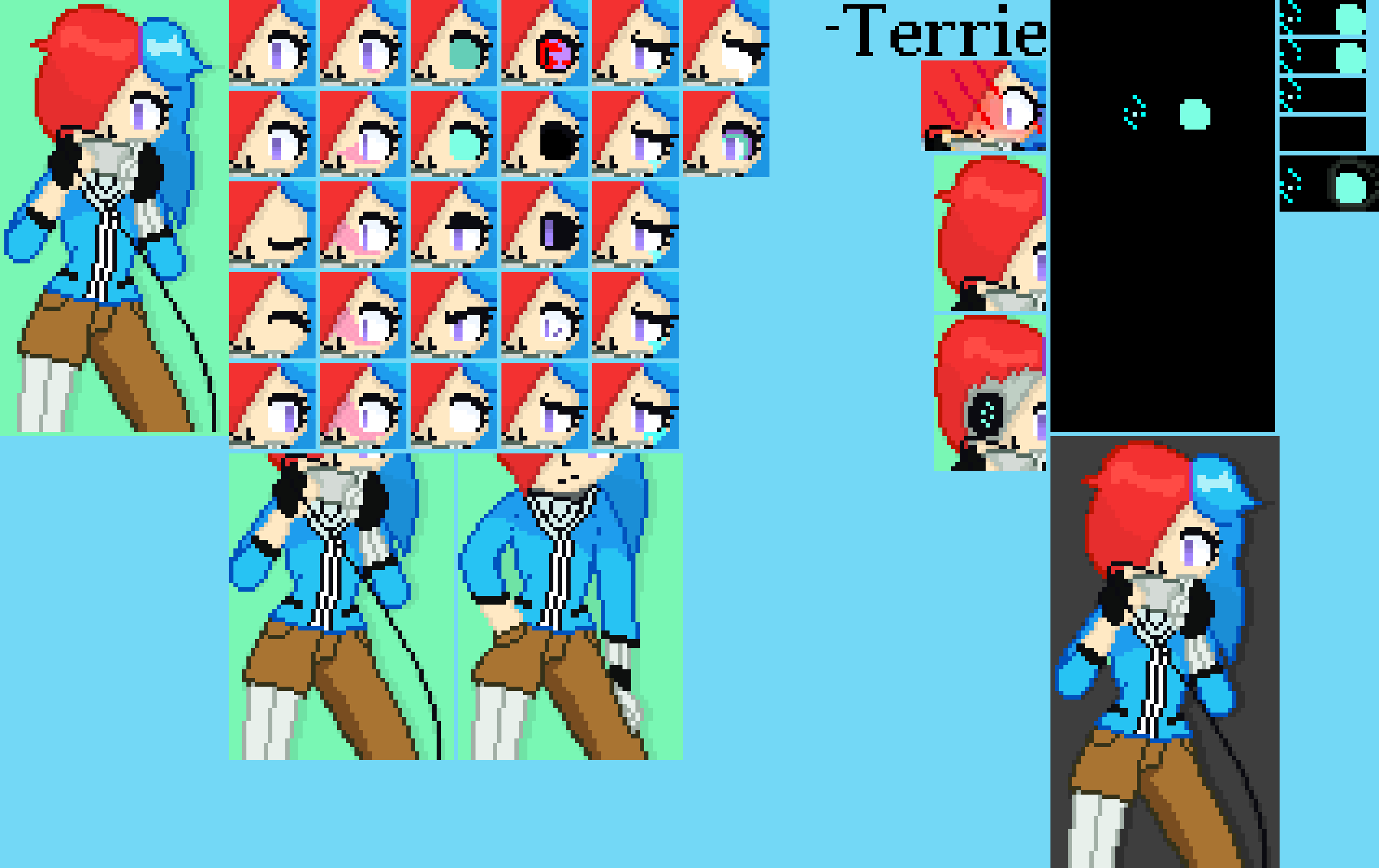 "Just doing a sprite sheet save... How about you?.....
