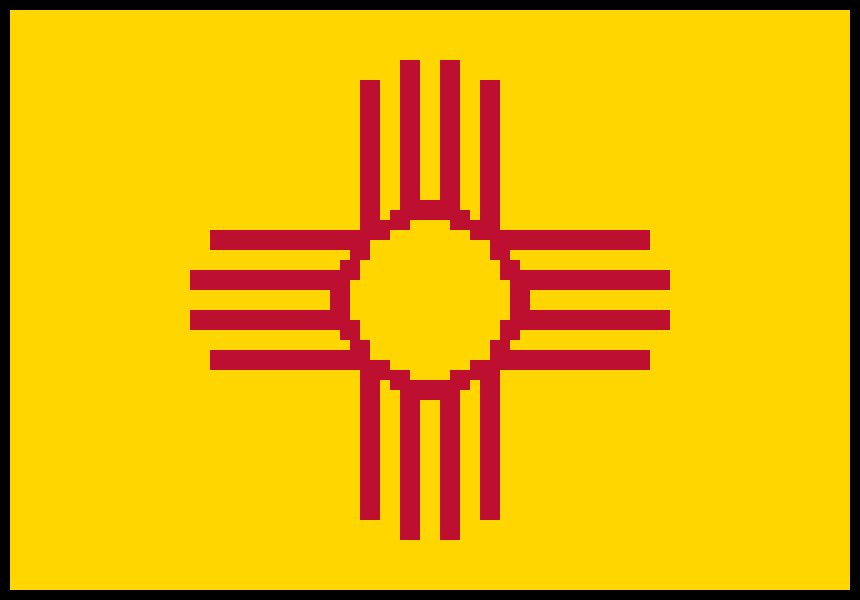 [bedba6] New Mexico Flag