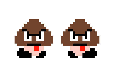 [1fa4c5] Sticking Out Tounge Goomba