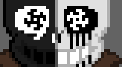 -everything started glowing and turning normal-