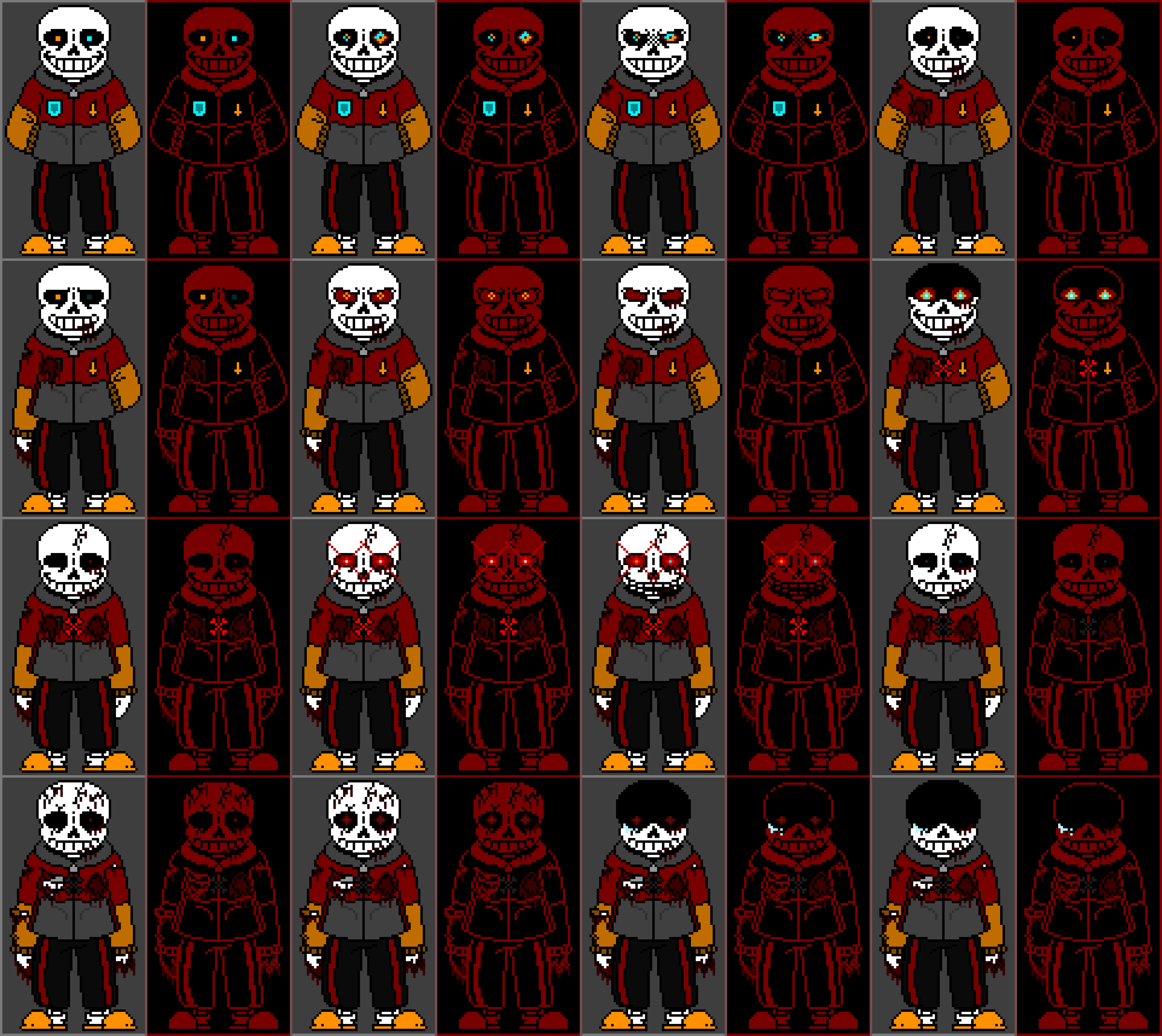 (No AU) sans (Phase 4 WIP) (Second Encounter Coming soon)