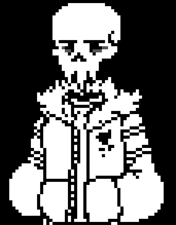 I think I went backwards in that field. I used to make coloured sprites, bigger ones. Now I'm uh... This. But! I like it.