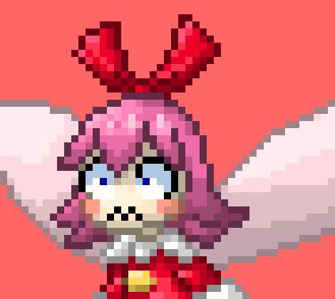 [777455] I---- I don't know--!! Hang on--! *She then followed Marker*