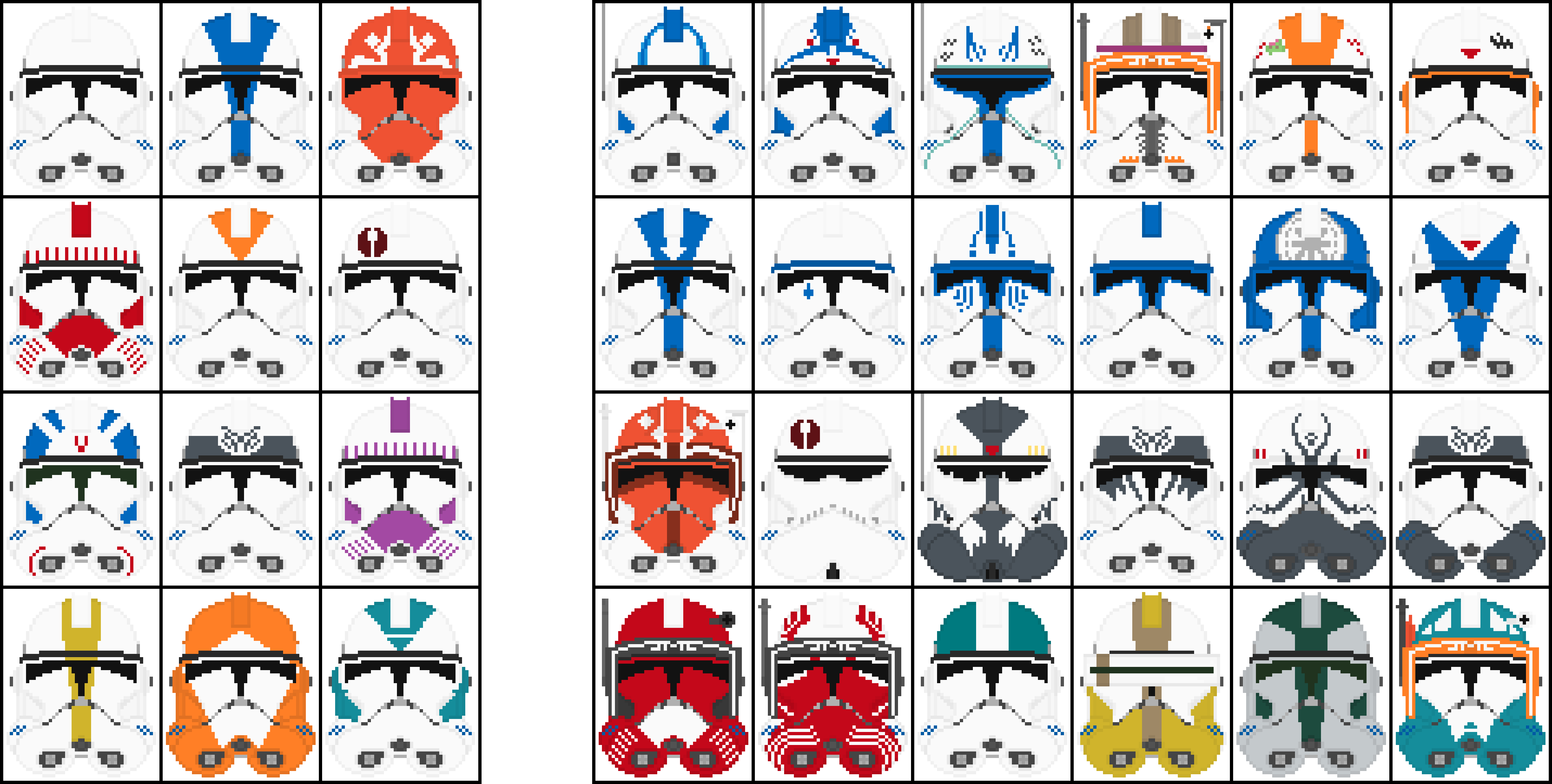 Phase 2 Clone Helmets