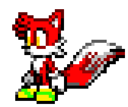 [0e5490] baby blaze the fire fox