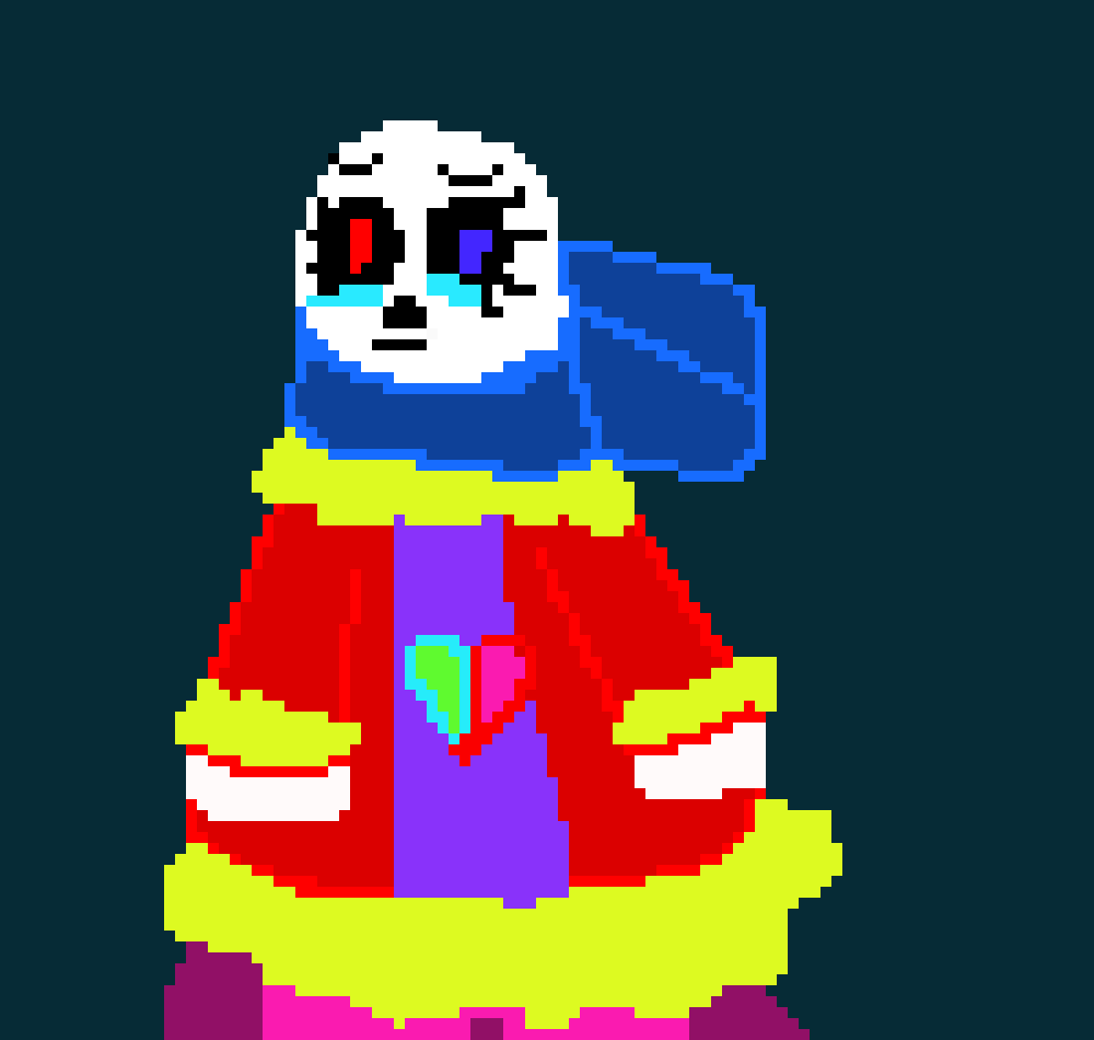 [904ba9] ........... She looks down at ground standing next alastor........