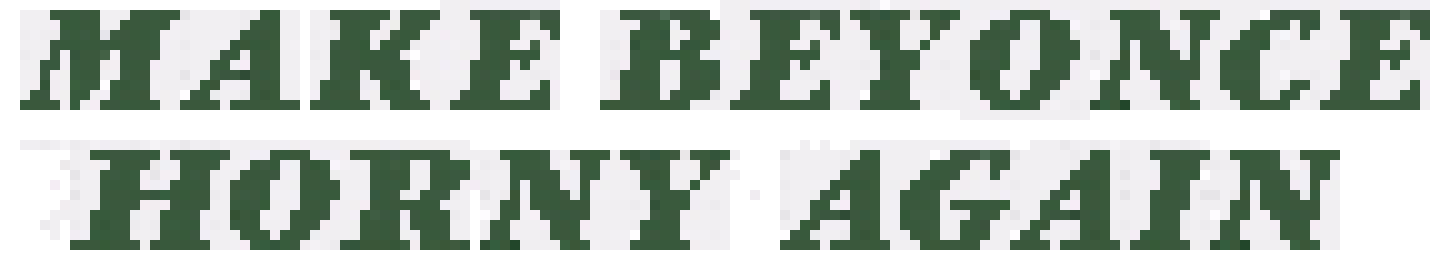 [8ff3ba] make beyonce horny again