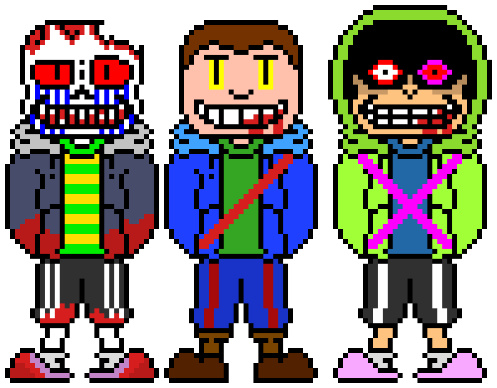 [d6b045] Trio of Regretful Suffering