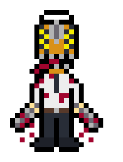 Norman Sprite sheet 3: Chainsaw upd8