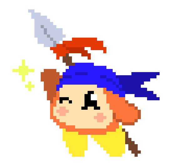 [777455] *After passing Marker a couple of times, he stopped by Marker to greet him.* Ah! Hello Marker! Sorry for passing you without saying a word quite a few times-- but it's good to see you!