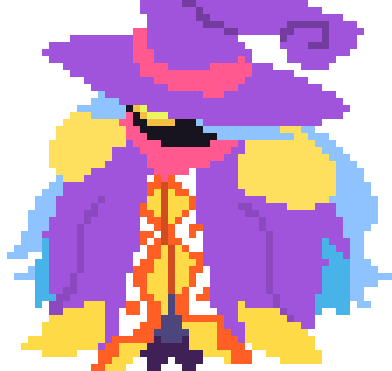 [777455] Ah-! Forgive my incompetence! *She then charged up to attack Magolor.*