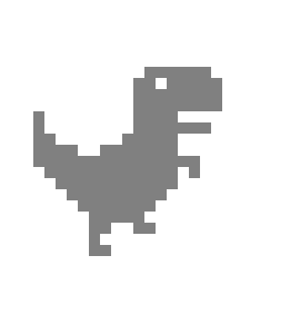 [f5fe5e] dinosaur running
