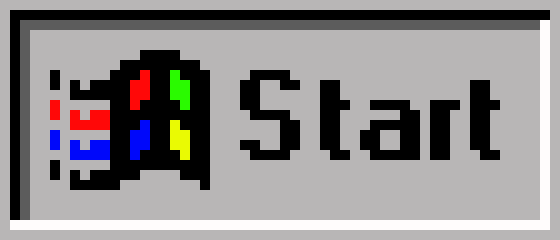 [3a64ed] Windows 95 Start Button