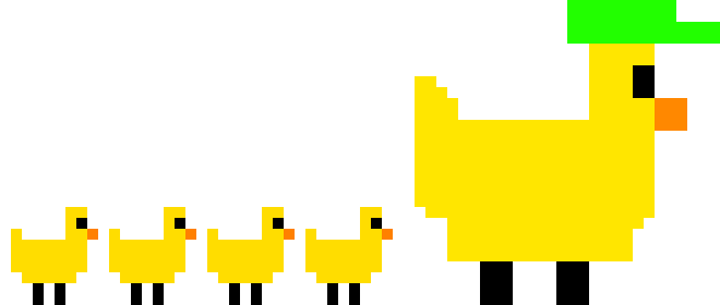 [c7dc76] a lot of ducks