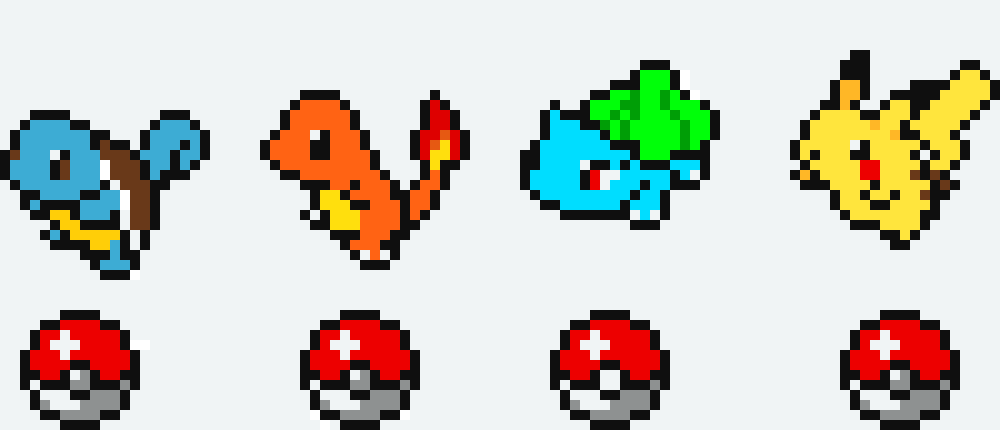 Pokemon Starters