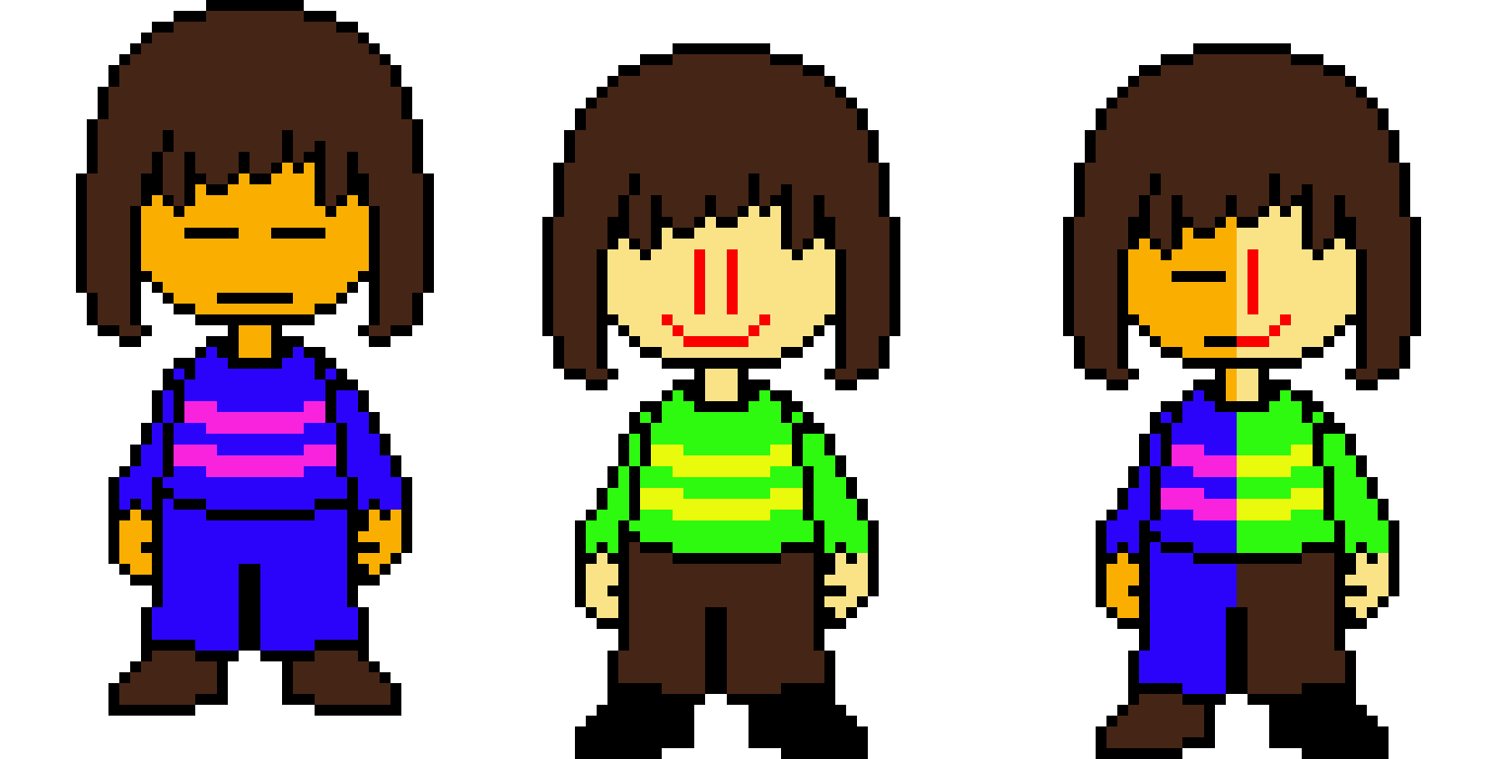 [aad1c4] frisk and chara