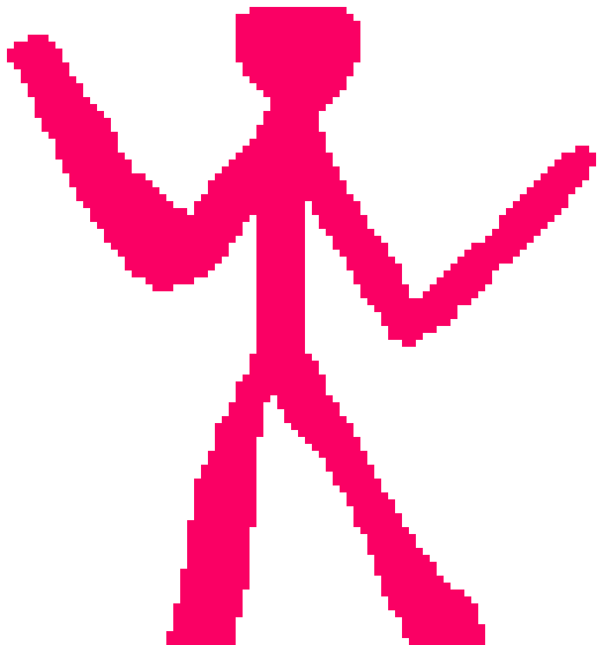 [df20f6] redish big stick figure