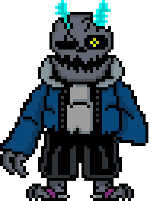 [cfc888] Dark depths!Sans Sprite v4