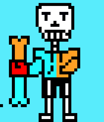 [8f8d6f] i don't care sans.. they all look kinda scary..