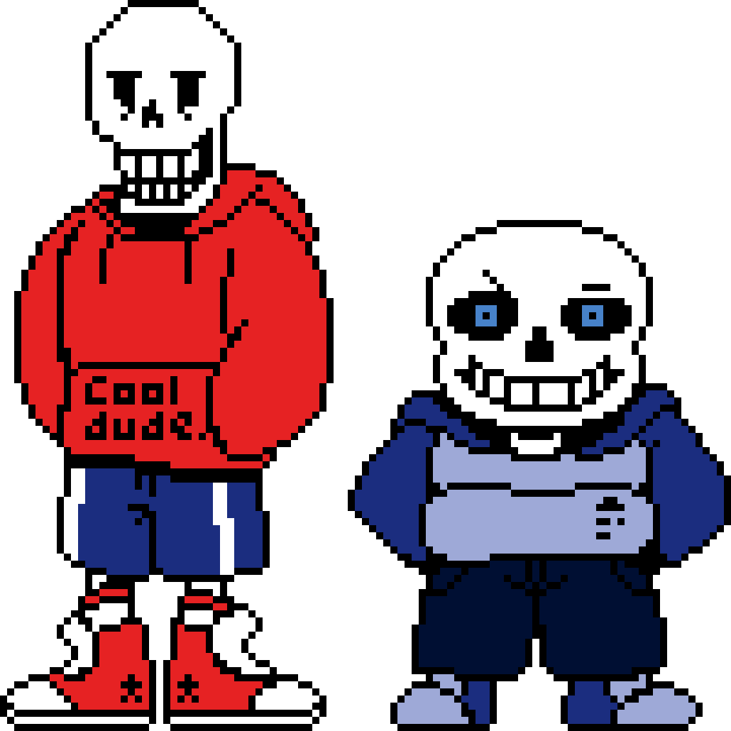 Underswap: A New World Sans and Papyrus. ( Update )