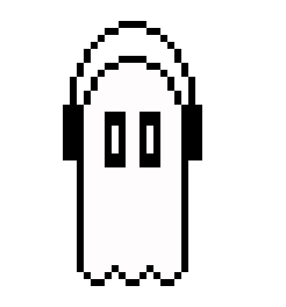 Headphones Napstablook Sprite