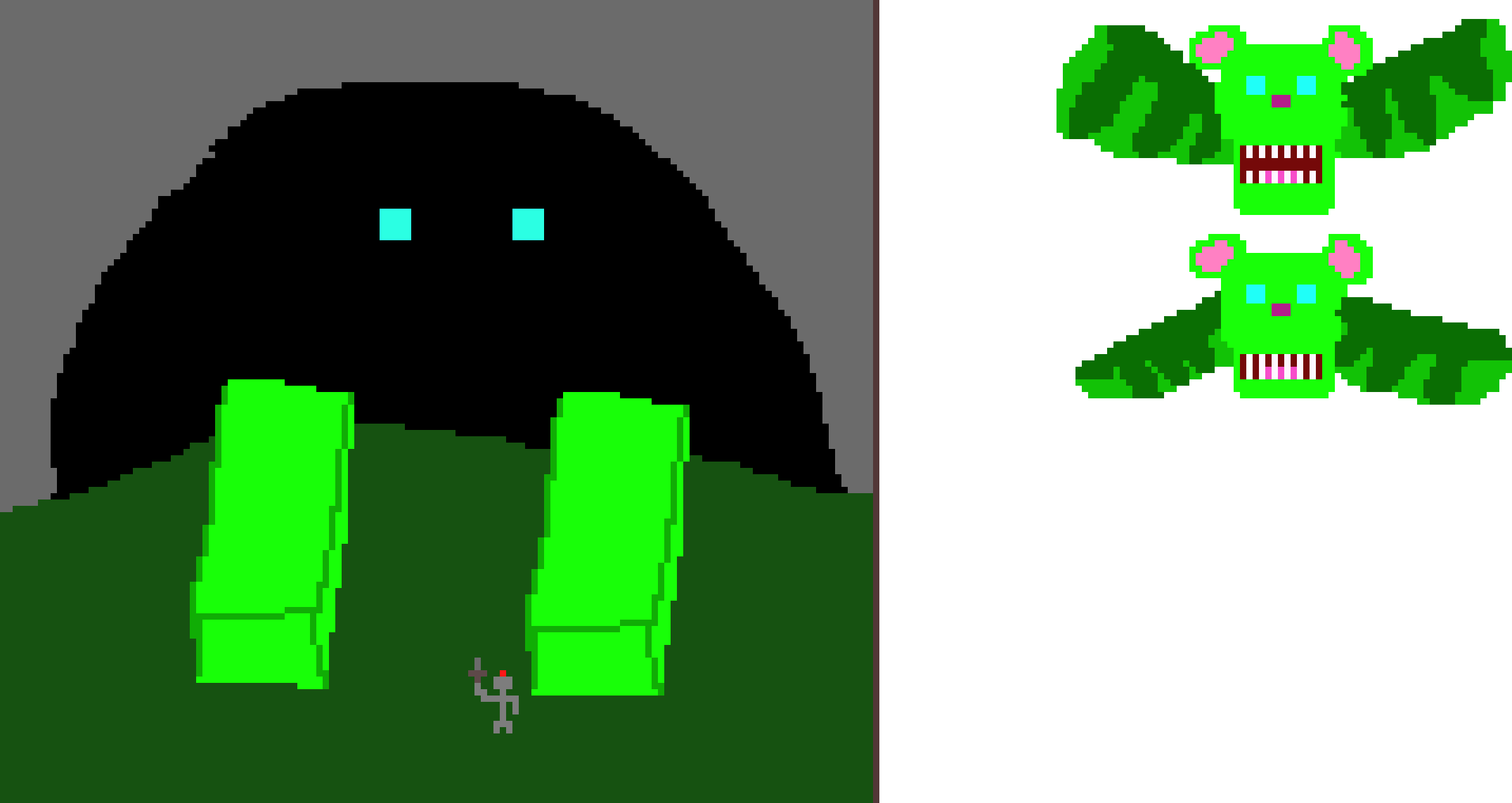 Glarnox and his minions