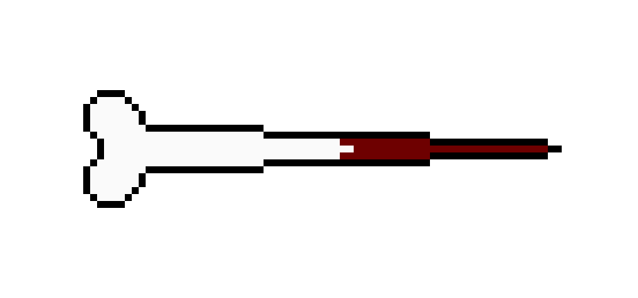 Undertale Bone Attack sprite