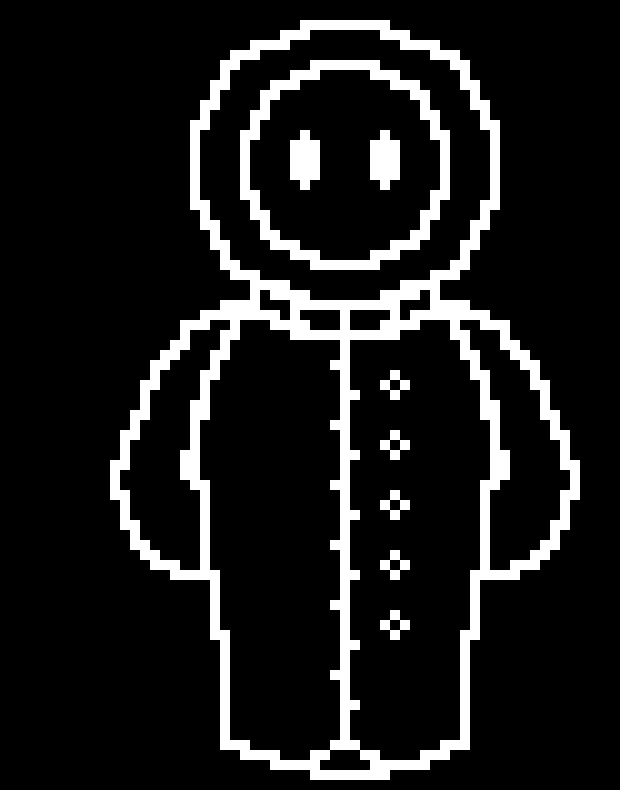 [224a35] (i quite literally cant stop myself I always view my drawings of sans hoodie as bland if there aren't wrinkles and I don't know why)