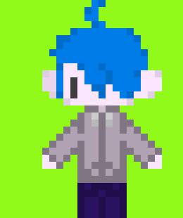 hi -sits infront of you -