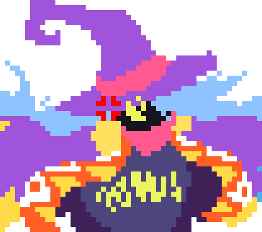 [777455] You're not getting away like that! *She tried to tie Magolor back up with her paint.*