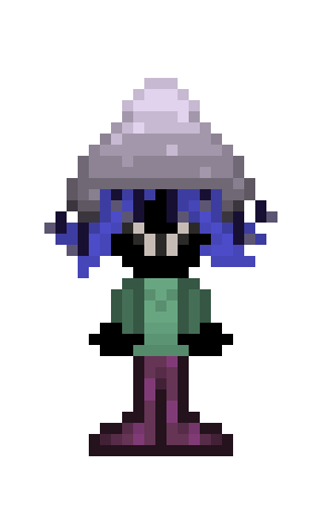 [0bfaac] Mushy Dark World Form (Hair Redo)