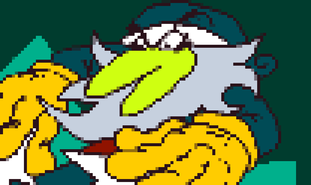 [689720] anywyas pepper do you know how to turn that thing into a deltarune character. oh yeah burgers included i guess