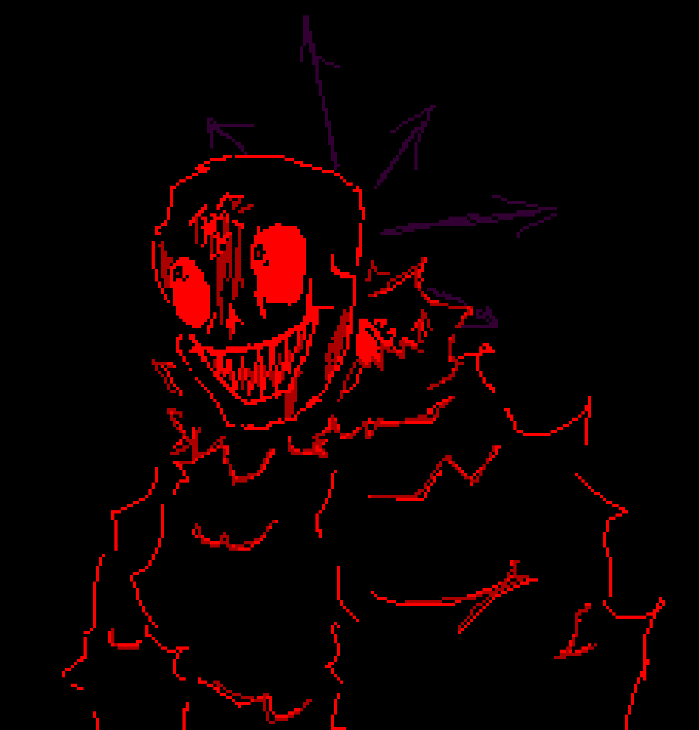 [ba9e2f] [It just stands there, staring. It would be almost completley still if it werent for the 8 pointed "star" very slowly spinning on the back of its head.]