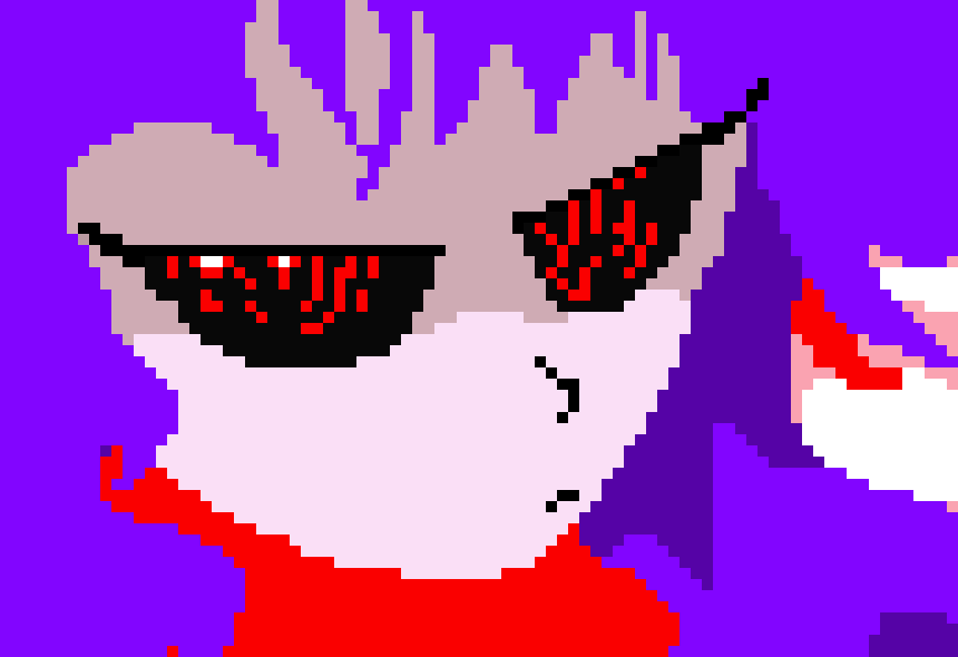 *Xizy went through the ground instead of hitting it* | Pixel Art Maker