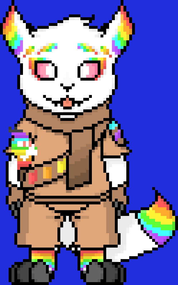 [95be89] Really, my request is you to redraw well... Just me! And could you add my little pocket friend here?