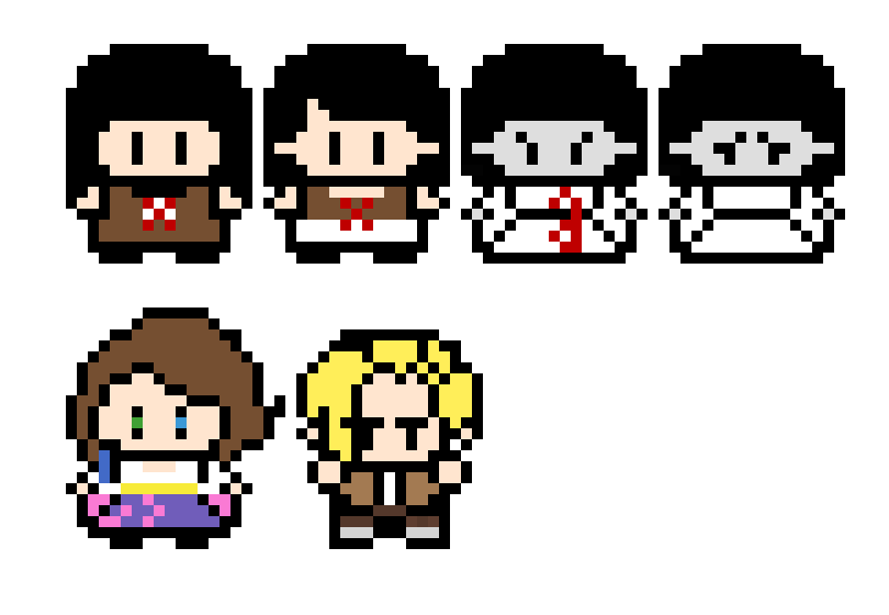 [3b2191] Pixel girls