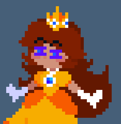 [c3cd9d] hehe, daisy but with long hair-