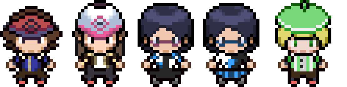 [c29e51] Legens Unova main characters and rivals