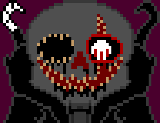 [616e70] *He drags the sickle along the ground as he steps closer*