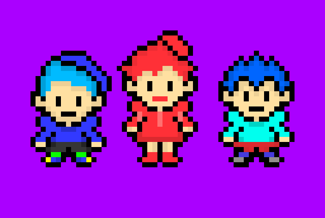 James Nancy And Mike Sprite 