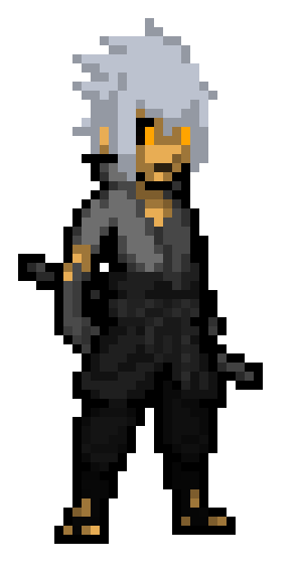 [a3bb48] Palette for Horror OC - Fenrir "Fen" Lykanor Volkov (best friend of Bella, Anti, and Scarlett) (ft. Sasuke for one of his fighting style influences)