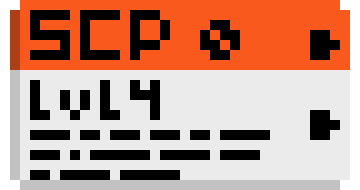 SCP LEVEL 4 KEY CARD