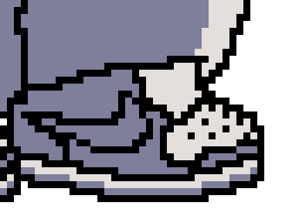 [2c71ed] damn i really gotta work on drawing shoes huh