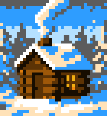 [b78d57] Christmas Cabin