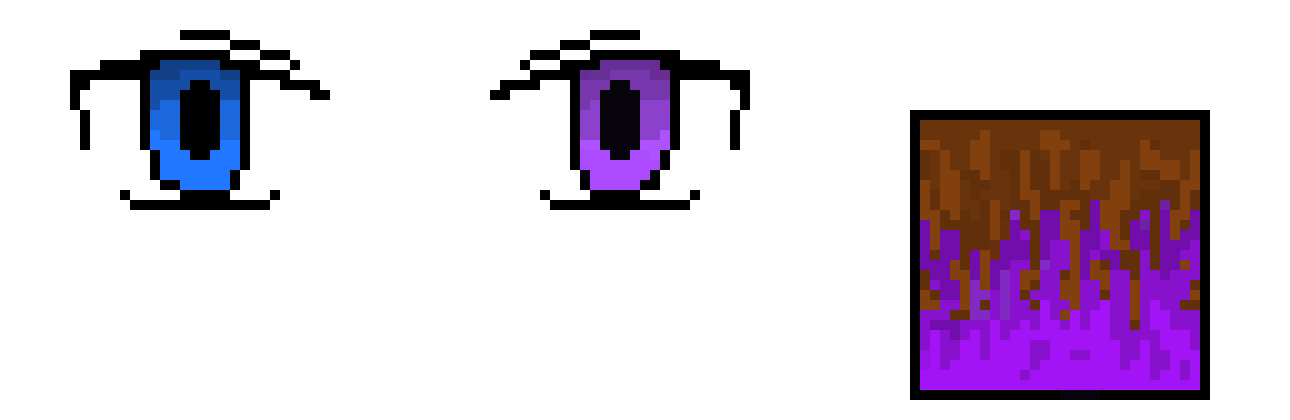 [17909b] Riley/Rocket eyes and hair  